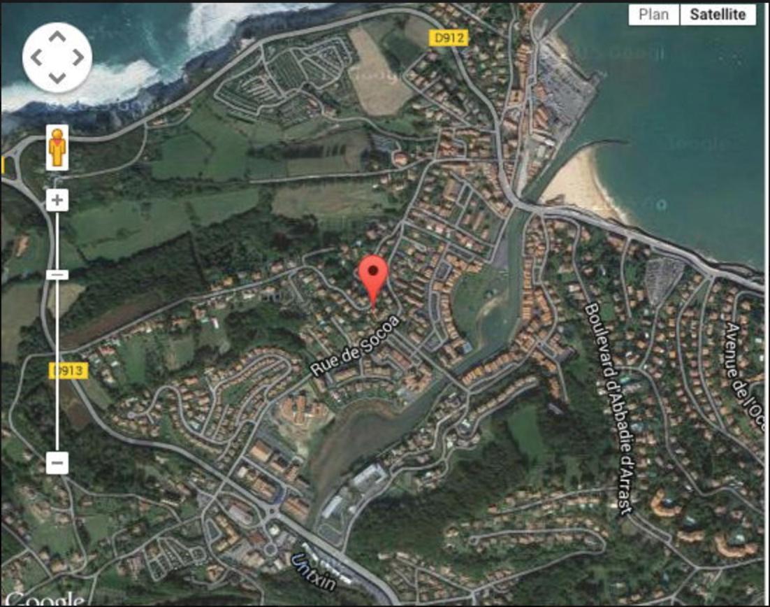 Calicho Bed & Breakfast Urrugne Eksteriør bilde
